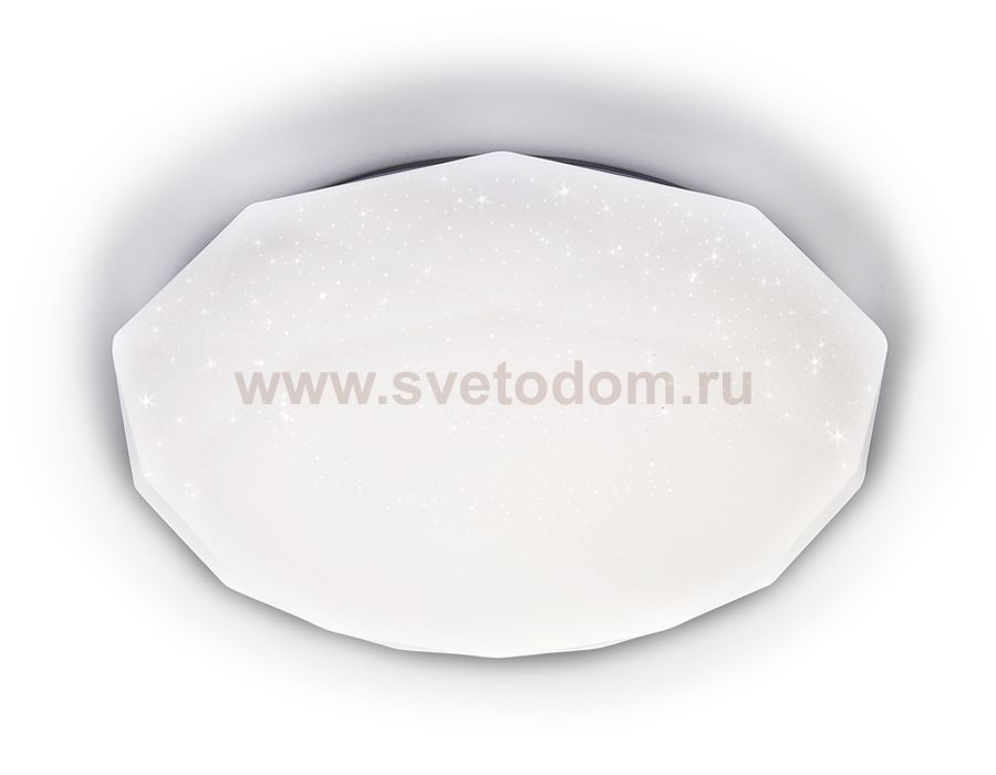 Люстра потолочная Ambrella FF18 WH белый 72W 500*500*75 (ПДУ ИК) ORBITAL