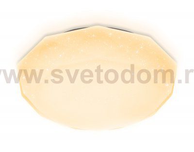 Люстра потолочная Ambrella FF18 WH белый 72W 500*500*75 (ПДУ ИК) ORBITAL