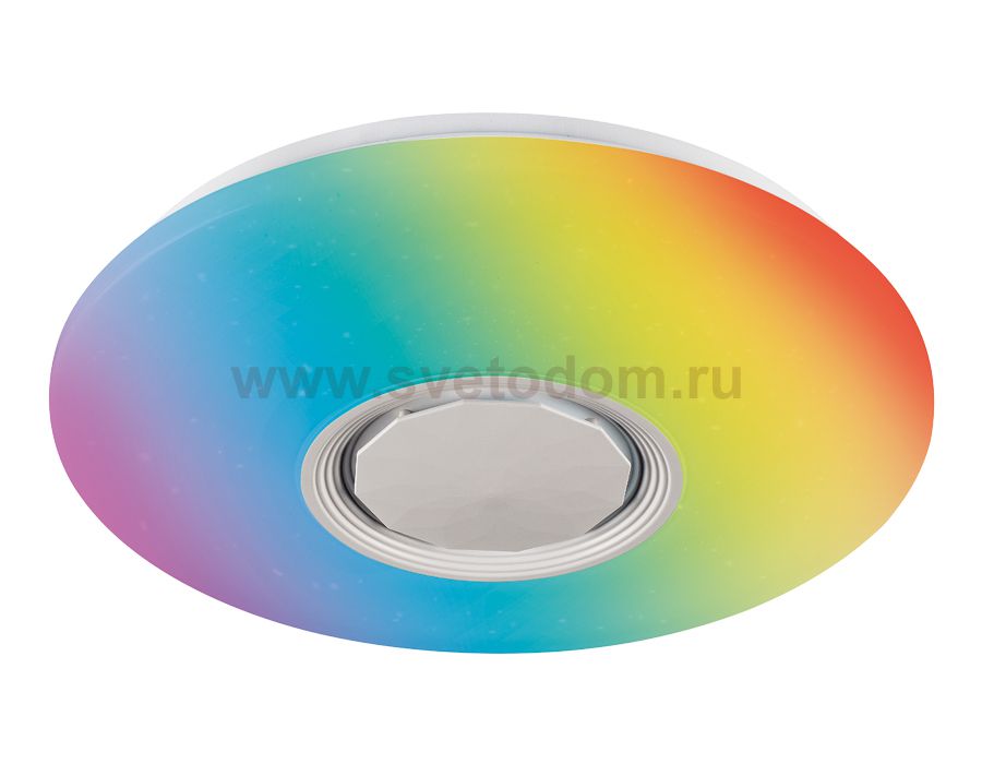 Люстра потолочная Ambrella FF201 WH/CH белый 72W D495*85 (ПДУ ИК) ORBITAL