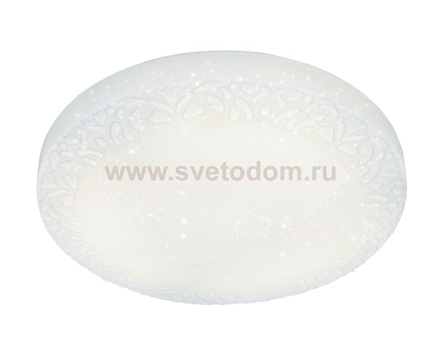 Люстра потолочная Ambrella FF21 WH белый 48W D400*80 (ПДУ ИК) ORBITAL