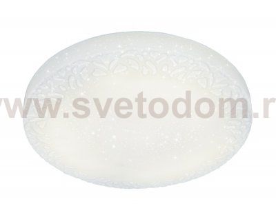 Люстра потолочная Ambrella FF21 WH белый 48W D400*80 (ПДУ ИК) ORBITAL