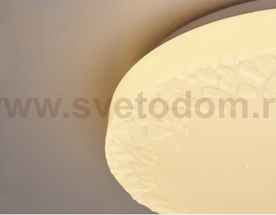 Люстра потолочная Ambrella FF22 WH белый 72W D500*85 (ПДУ ИК) ORBITAL