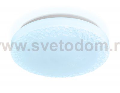 Люстра потолочная Ambrella FF22 WH белый 72W D500*85 (ПДУ ИК) ORBITAL