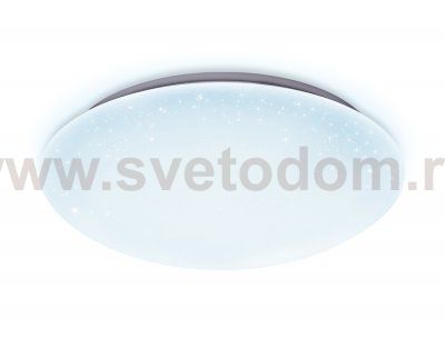 Люстра потолочная Ambrella FF41 WH белый 48W D400*105 (ПДУ ИК) ORBITAL