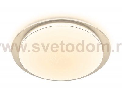 Люстра потолочная Ambrella FF47 WH белый 48W D450*75 (ПДУ ИК) ORBITAL