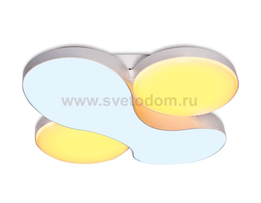 Люстра потолочная Ambrella FG1055/1 WH 52W D360*360