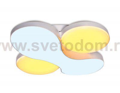 Люстра потолочная Ambrella FG1055/1 WH 52W D360*360