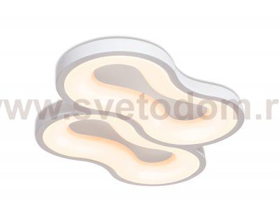Люстра потолочная Ambrella FG2112 WH 96W 400*280*90 (ПДУ РАДИО 2.4) COMFORT