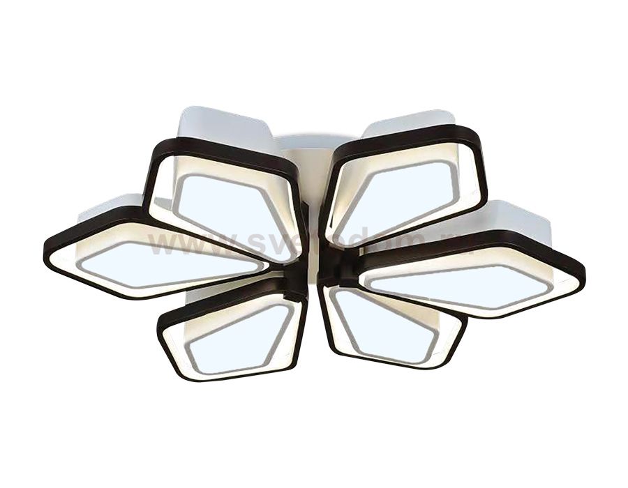 Люстра потолочная Ambrella FG2505/6 CF 126W 600*600*120 (ПДУ РАДИО 2.4) COMFORT