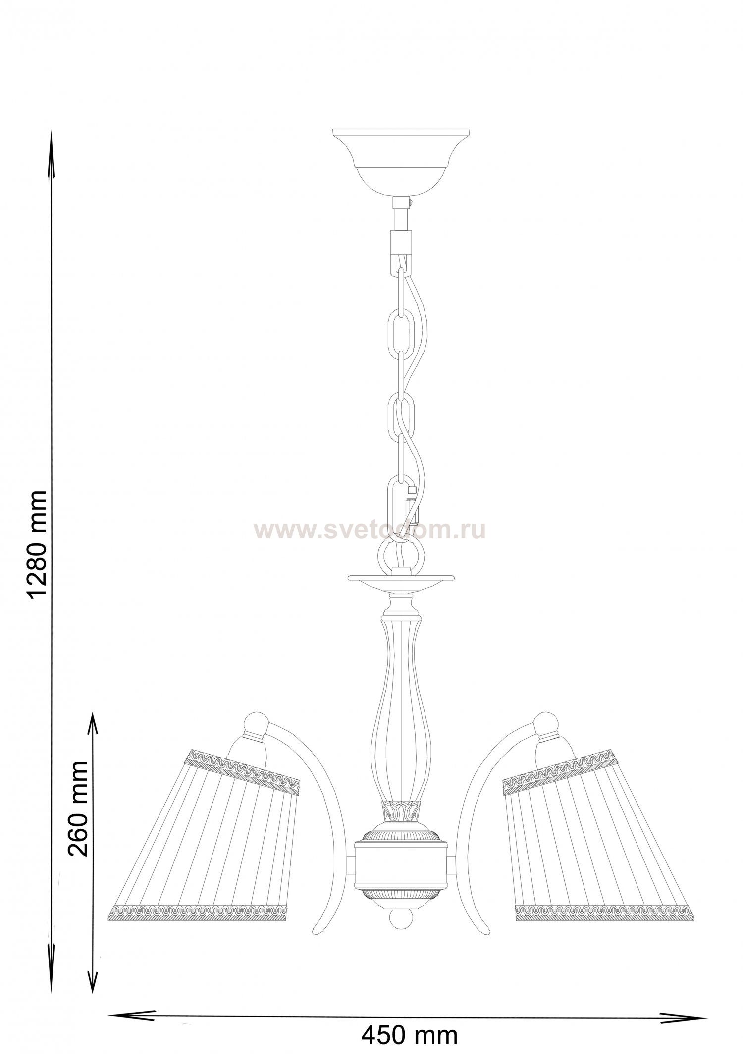 Люстра Lucia Tucci Firmo 145.3 ivory