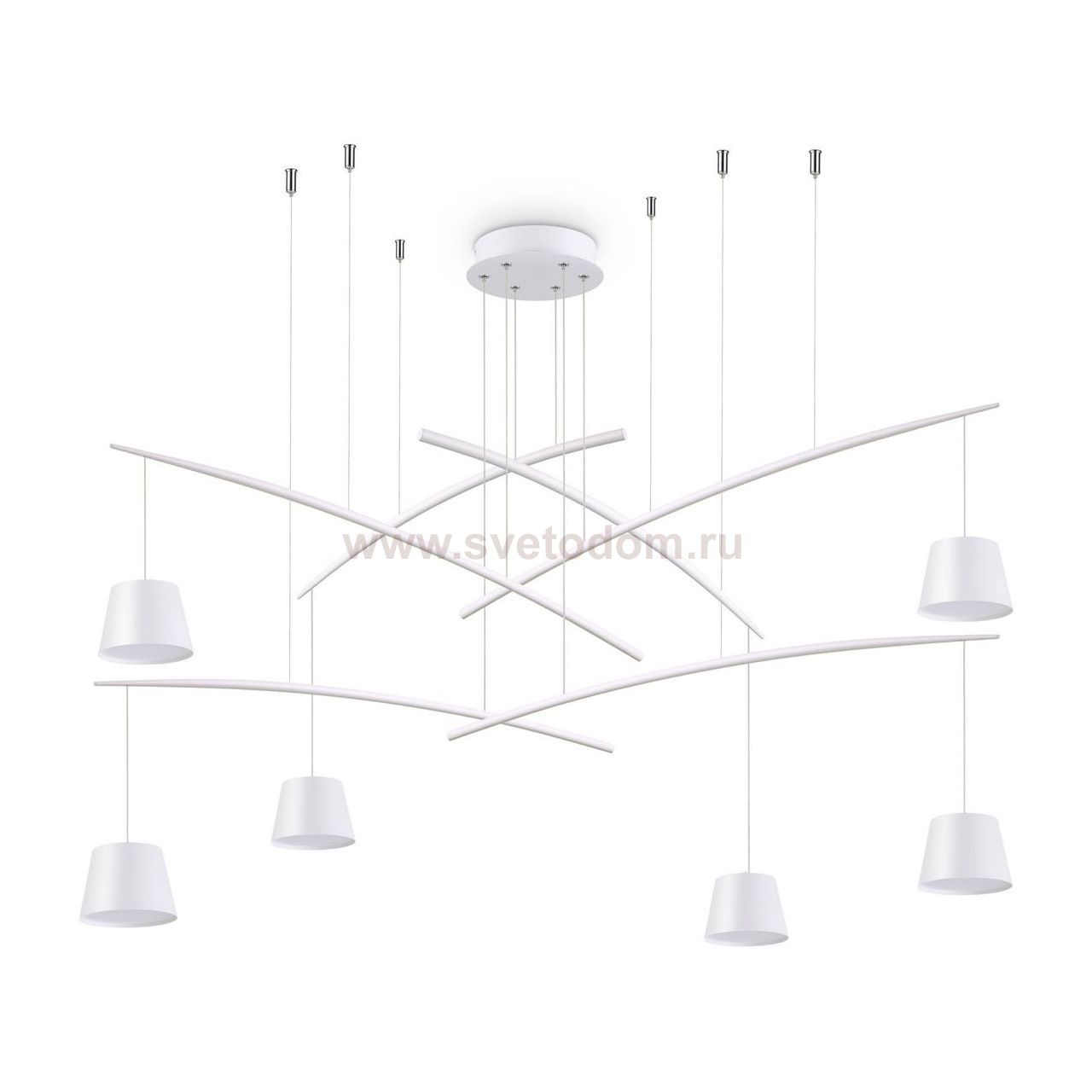 Подвесной светильник Ideal lux FISH SP6 BIANCO (196985)