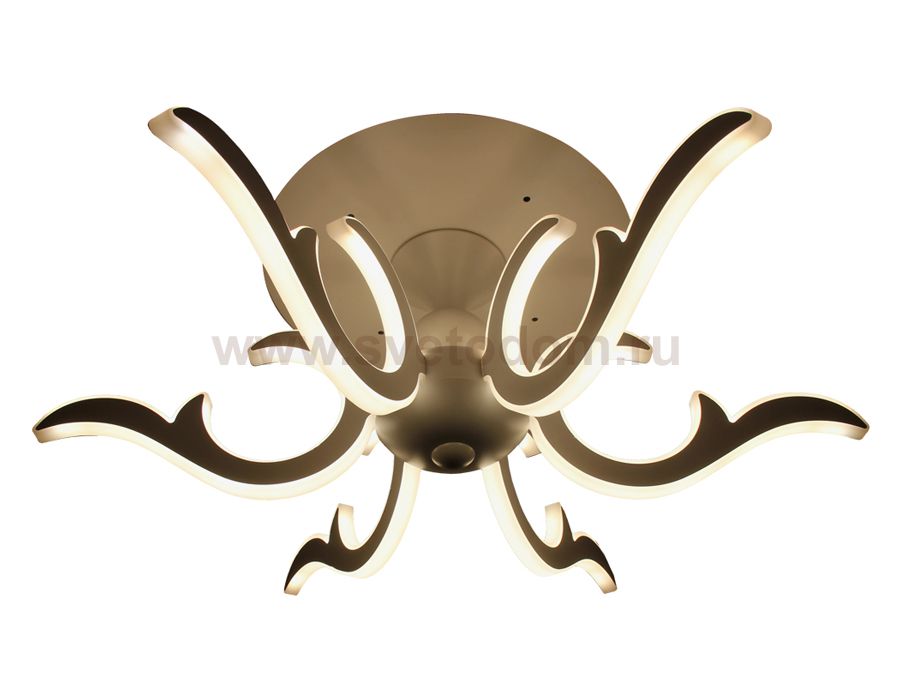Люстра потолочная Ambrella FK77/6 WH 200W D720