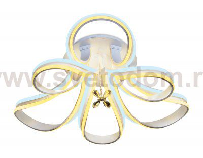 Люстра потолочная Ambrella FL152/6 WH белый 240W 820*770*270 (ПДУ РАДИО 2.4) LINE