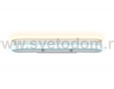 Настенный светильник бра Ambrella FL161 WH белый LED 3000K/6400K 26W 400*60*130 LINE
