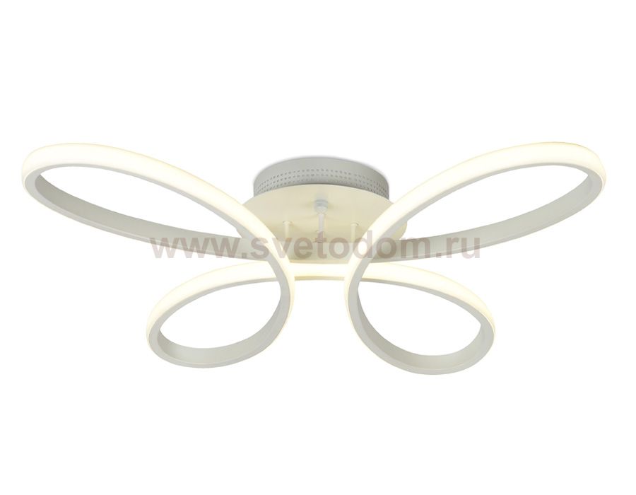 Люстра потолочная Ambrella FL301/4 WH белый 54W 4200K 550*450*130 (Без ПДУ) LINE