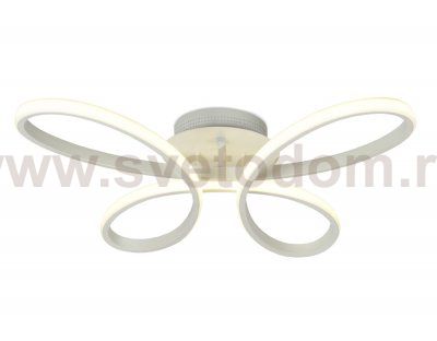 Люстра потолочная Ambrella FL301/4 WH белый 54W 4200K 550*450*130 (Без ПДУ) LINE