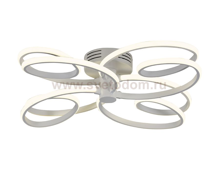 Люстра потолочная Ambrella FL333/4 WH белый 96W 4200K 650*650*140 (Без ПДУ) LINE