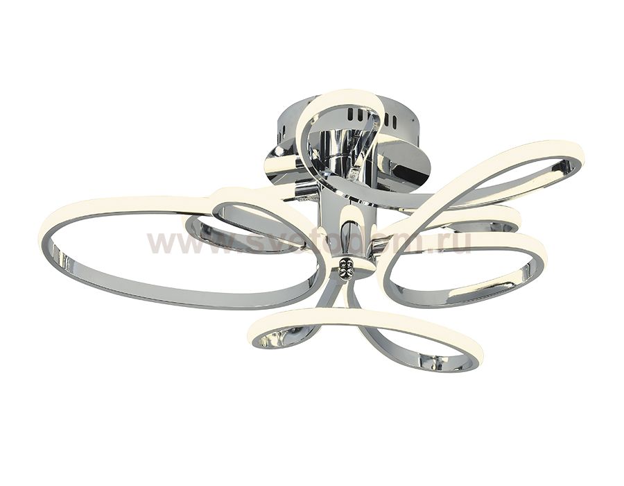 Люстра потолочная Ambrella FL336/3 CH хром 78W 4200K 600*600*170 (Без ПДУ) LINE