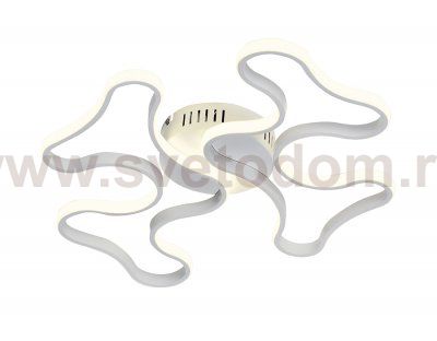Люстра потолочная Ambrella FL355/2 WH белый 54W 4200K 530*430*60 (Без ПДУ) LINE