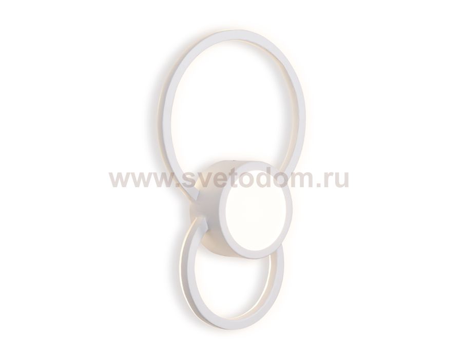 Настенный светильник бра Ambrella FL413 WH белый LED 3000K 24W 340*210*50 LINE