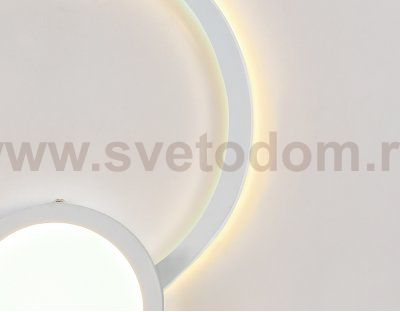 Настенный светильник бра Ambrella FL413 WH белый LED 3000K 24W 340*210*50 LINE