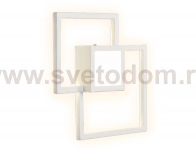 Настенный светильник бра Ambrella FL415 WH белый LED 4200K 36W 390*290*50 LINE