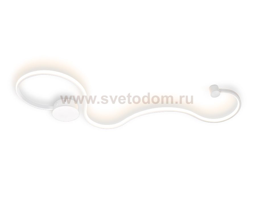 Настенный светильник бра Ambrella FL417 WH белый LED 3000K 34W 880*370*40 LINE