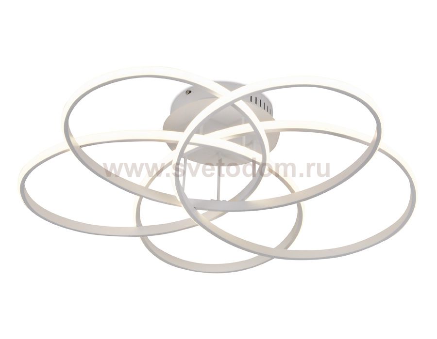 Люстра потолочная Ambrella FL421/5 WH белый 95W 4200K 660*660*180 (Без ПДУ) LINE