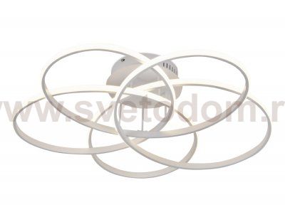 Люстра потолочная Ambrella FL421/5 WH белый 95W 4200K 660*660*180 (Без ПДУ) LINE