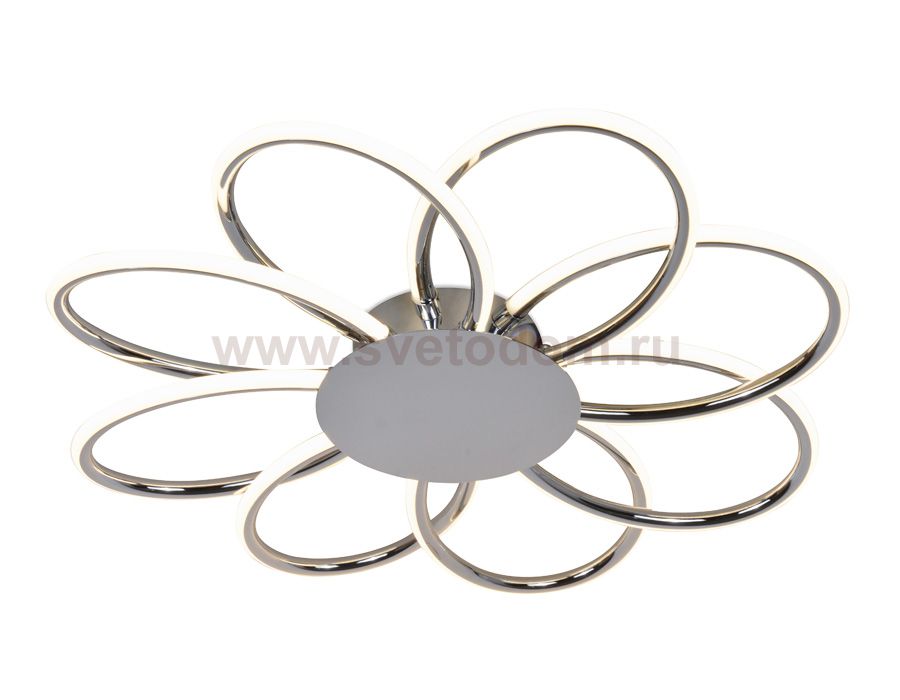 Люстра потолочная Ambrella FL425/8 CH хром 88W 4200K 620*620*60 (Без ПДУ) LINE