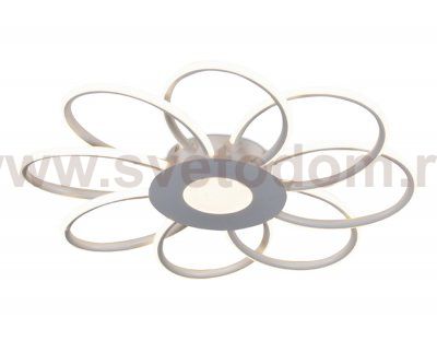 Люстра потолочная Ambrella FL430/8+1 WH белый 96W 4200K 630*630*60 (Без ПДУ) LINE