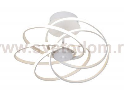 Люстра потолочная Ambrella FL440/5 WH белый 100W 4200K 550*550*260 (Без ПДУ) LINE