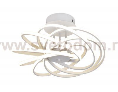 Люстра потолочная Ambrella FL441/7 WH белый 140W 4200K 550*550*260 (Без ПДУ) LINE
