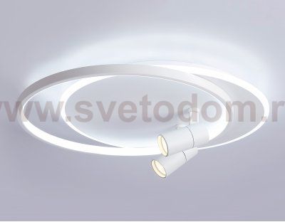 Настенно-потолочный светодиодный светильник с пультом Ambrella FL51391 FL