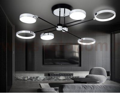 Потолочный светодиодный светильник с пультом Ambrella FL5155 FL