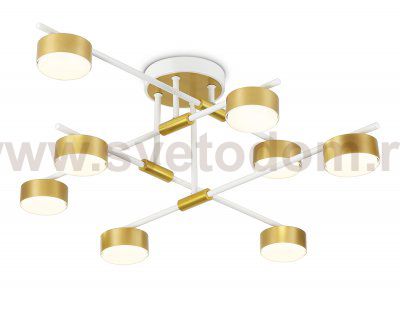 FL51751/8 WH/GD белый/золото GX53/8 max 12W 720*720*245