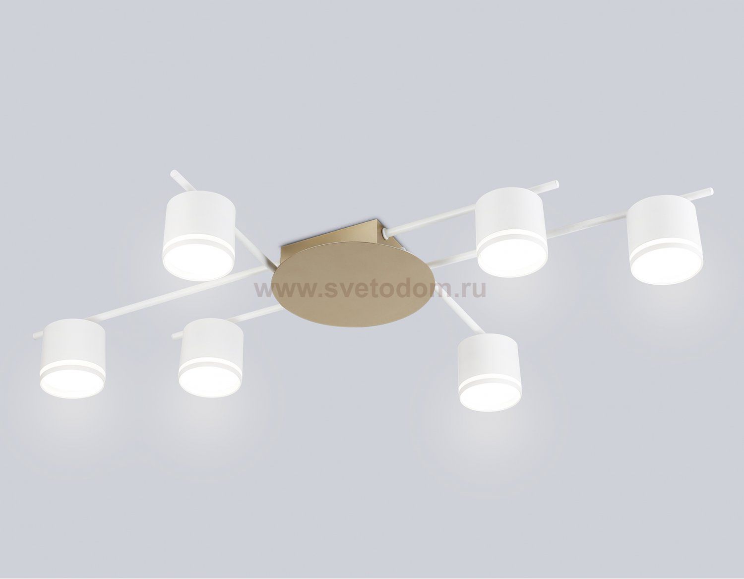 FL51755/6 WH/GD белый/золото GX53/6 max 12W 870*570*110