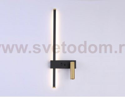 Настенный светодиодный светильник с выключателем на корпусе Ambrella FL5209 FL