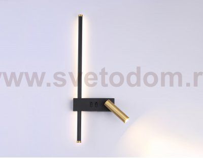 Настенный светодиодный светильник с выключателем на корпусе Ambrella FL5209 FL