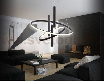 Подвесной управляемый светодиодный светильник Ambrella FL5372 FL