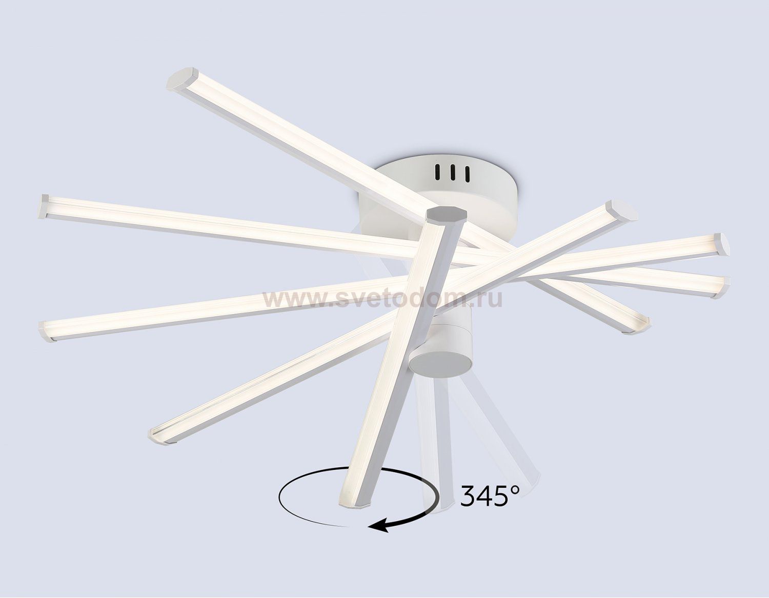 FL6221 WH белый 70W 3000K-6400K 605*605*170 (ПДУ ИК)
