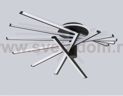 FL6242 BK черный 135W 3000K-6400K 900*750*230 (ПДУ ИК)