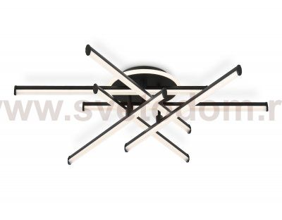 FL6252 BK черный 97W 3000K-6400K 805*760*170 (ПДУ ИК)