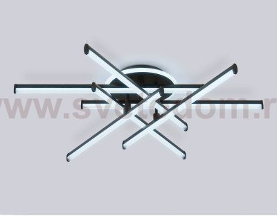 FL6252 BK черный 97W 3000K-6400K 805*760*170 (ПДУ ИК)