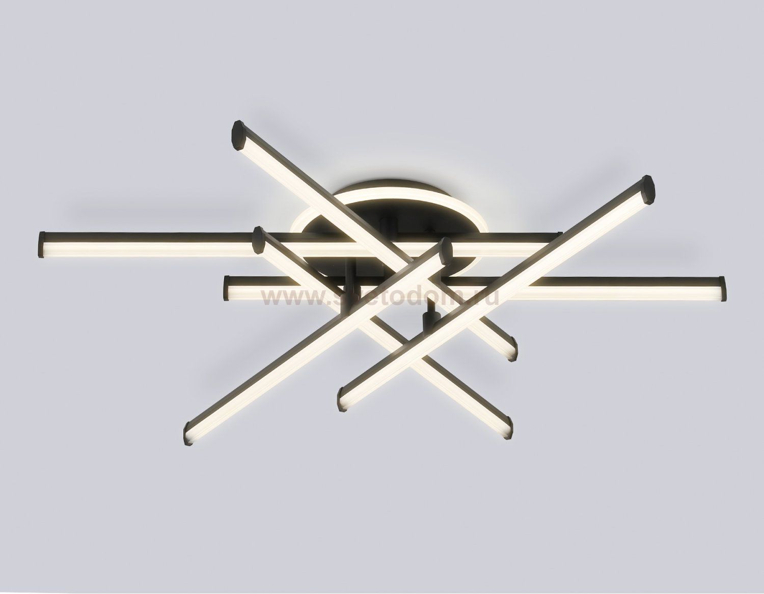 FL6252 BK черный 97W 3000K-6400K 805*760*170 (ПДУ ИК)