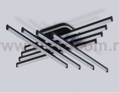 FL6262 BK черный 130W 3000K-6400K 810*810*130 (ПДУ ИК)