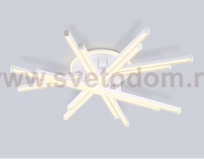 FL6275 WH белый 134W 3000K-6400K 800*800*165 (ПДУ ИК)