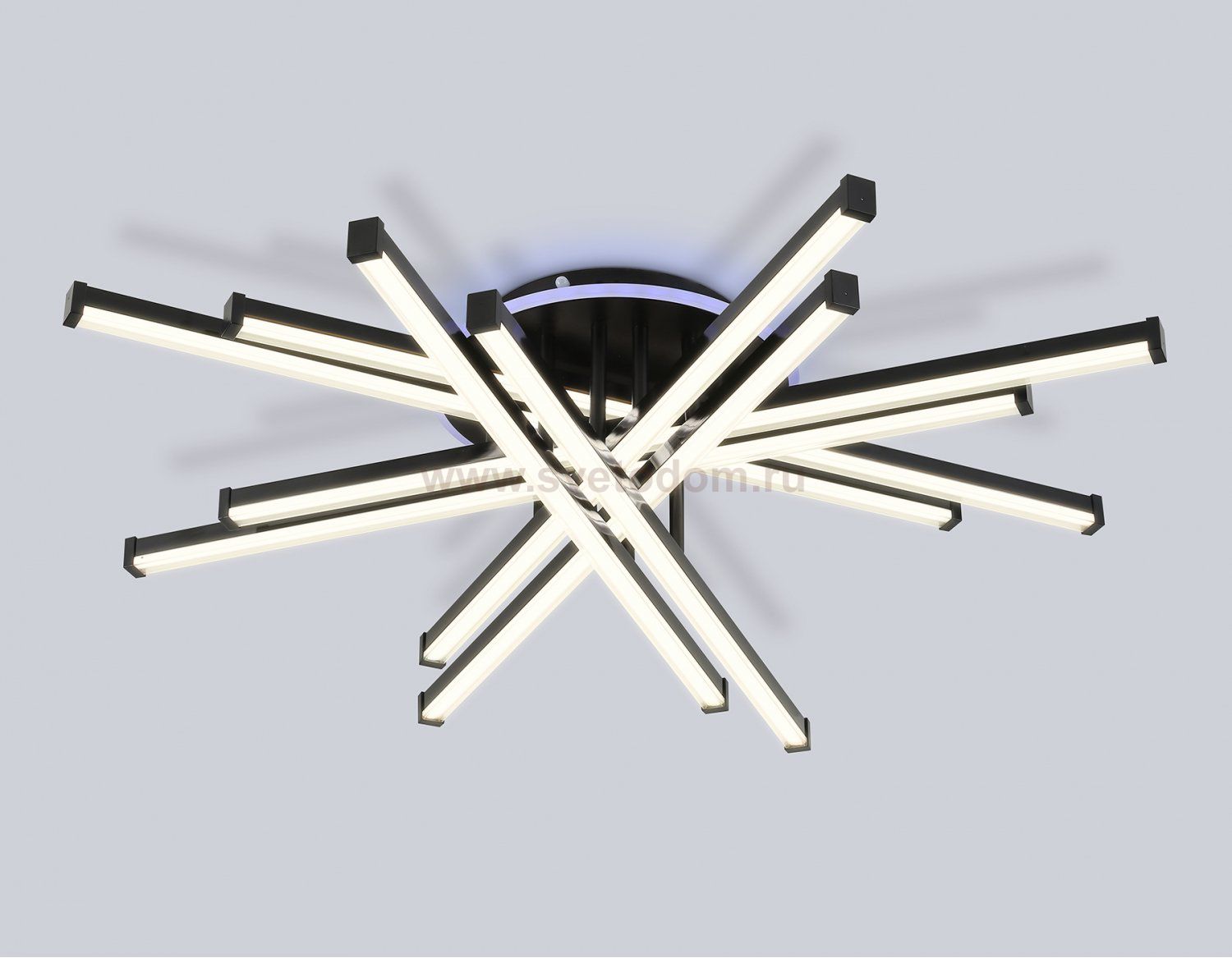 FL6276 BK 119W черный 3000K-6400K+RGB 800*800*165 (ПДУ ИК)