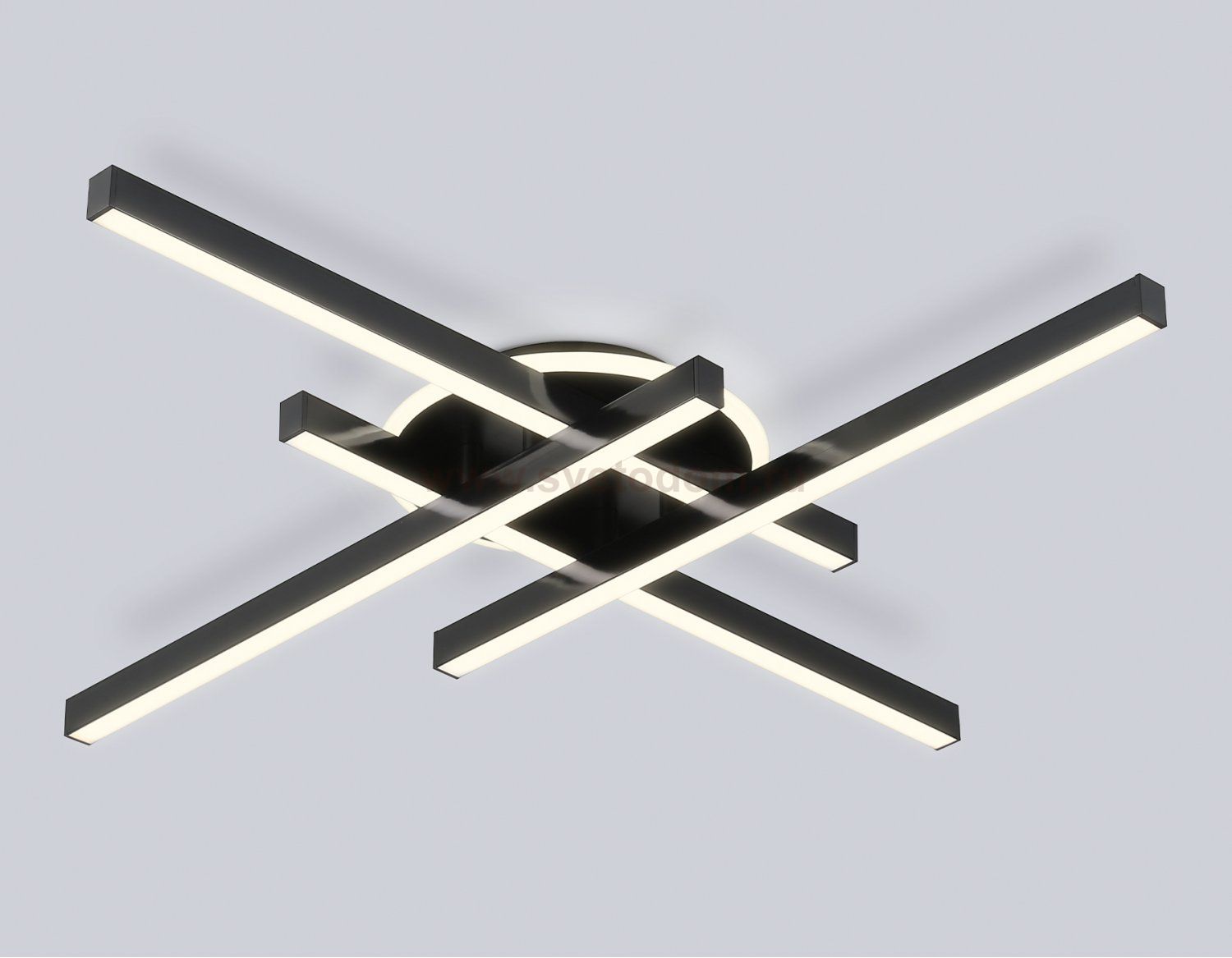 FL6282 BK черный 58W 3000K-6400K 700*700*85 (ПДУ ИК)