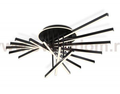 FL6292 BK черный 160W 3000K-6400K 1100*790*315 (ПДУ ИК)